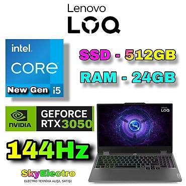 Ноутбуки и аксессуары: Новый Lenovo LOQ, 15.6 ", Intel Core i5, 512 ГБ, Доставка в районы, Бесплатная доставка, Платная доставка — 1