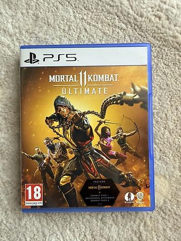 PS5 игры на дисках: 1) Mortal Kombat 11 Ultimate (PS5) - Полная