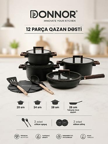 granit: Qazan, rəng - Qara, Qranit — 1