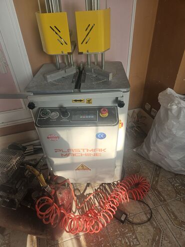 PVC dəzgahları: PVC pəncərə/profil istehsalı üçün avadanlıq dəsti Tecili Olaraq — 1