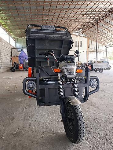 Мотоциклы: Грузовой трёхколёсный мотоцикл Yulong с электроприводом предназначен — 12