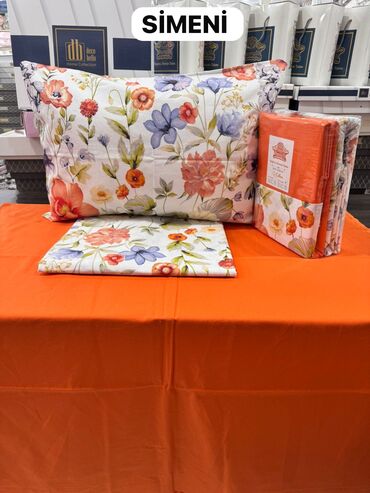 Süfrələr: Məhsul: Dantella brendli ev tekstili 1) Çarpayı dəsti - Naxış — 17