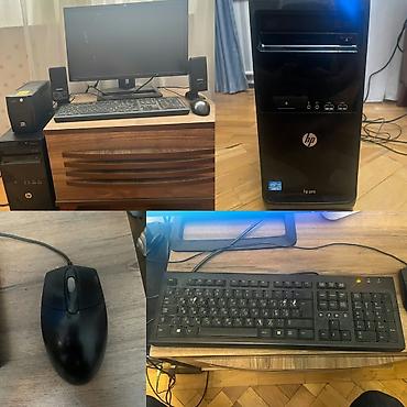 komputerlər qiyməti: HP Dəst Kompüter –.250azn. i7-3770 / 8GB RAM / 1TB HDD / 22" IPS — 1