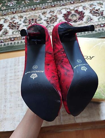 heelys купить недорого: Туфли, 35, Yike, Новый, цвет - Красный, Самовывоз, Бесплатная доставка, Платная доставка — 10