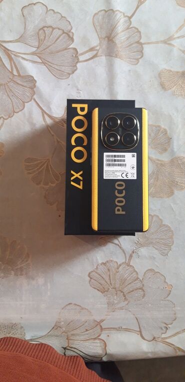 Poco: Poco X7, 512 GB, rəng - Qara, Sensor, Barmaq izi, Face ID