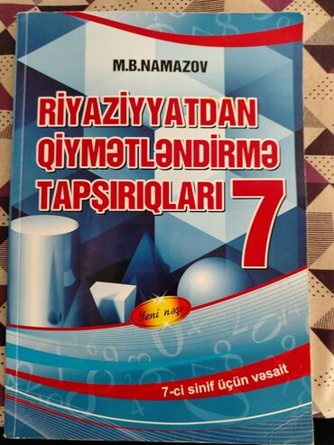 Testlər: 7 ci sinif namazov kitabı işlənməyib təzədir