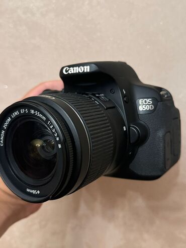 Fotokameralar: Canon 650 d 18-55 kit tam ideal vəziyyətdə yenidən seçilmir probek
