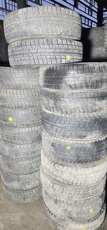 Шины: Шины 205 / 65 / R 16, Зима, Б/у, Комплект, Легковые, Япония, Bridgestone