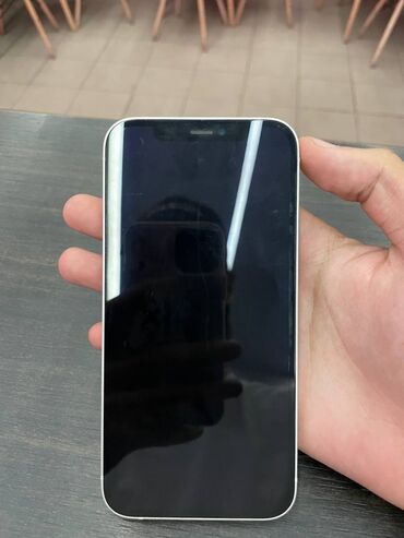 сколько стоит айфон 12 мини бу: IPhone 12, Колдонулган, 64 ГБ, Ак, Заряддоочу түзүлүш, Коргоочу айнек, Каптама, 75 %