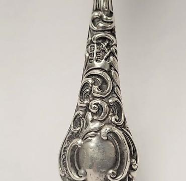 Ножи: Gümüş qulplu rajok, 1900 illərə aid, made in England — 5