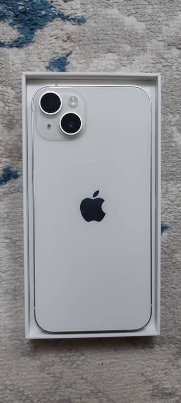 уличная видеокамера с сим картой: IPhone 14 Plus, Колдонулган, 128 ГБ, Ак, Заряддоочу түзүлүш, Коргоочу айнек, Каптама, 85 %