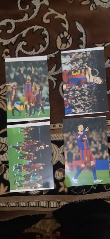 Digər kitablar və jurnallar: Barselona futbol şəkilləri.405 ədəddir — 6