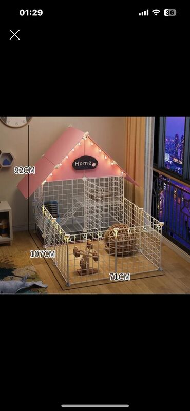 домик для кроликов: 🏡 Очаровательный домик для кролика "Home Sweet Home" 🐰✨ На заказ