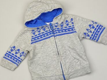sweterek świąteczny dla niemowlaka: Bluza, F&F, 0-3 m, stan - Dobry