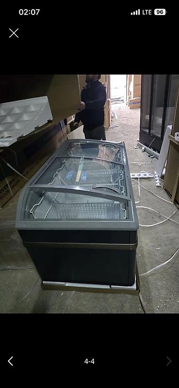 Морозильные шкафы, лари: Ларь‑витрина морозильная для магазинов и супермаркетов. Описание: - — 10