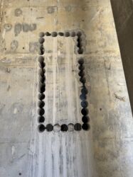 Beton işləri: Beton kəsmə beton deşmə xidməti Karot - HILTI DD 200 / 350 ilə 25 ° — 32