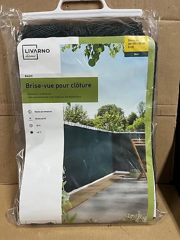 Oprema i sredstva za zaštitu: Zelena zaštitna mreža za ogradu – Livarno Home Basic - Služi kao — 3