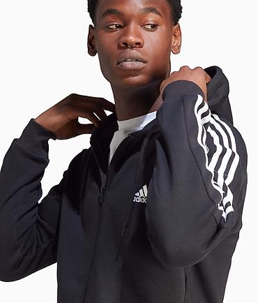 fleece: Мужская толстовка, S, M, Adidas, Новый, цвет - Черный, Самовывоз, Платная доставка — 3