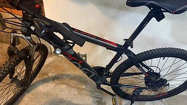 zigzag velosiped: MTB velosiped – AFT Logic GFT (qara/boz-qırmızı dizayn) — 2