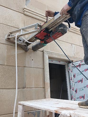 Beton işləri: Beton kəsimi xidməti - Dəqiq və düz kəsiklər üçün benzinli yüksək — 6