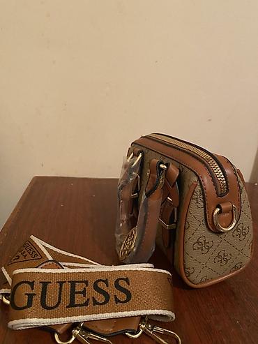 Çantalar: Guess çiyin/çapraz çanta - Model: GUESS (monoqram SG loqolu), ön — 2