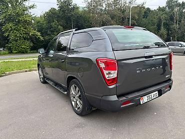 ssangyon: Ssangyong Rexton Sports: 2019 г., 2.2 л, Автомат, Дизель, Пикап — 9