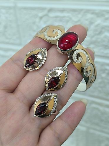 Серебряные наборы украшений: Набор украшений, Проба 925, Женские, Новый — 4