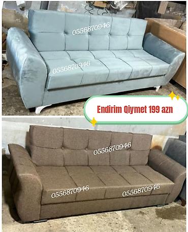 Sifarişlə divanlar: Divan, Qonaq otağı üçün, Parça, Bazalı, Açılan, Kitab — 2