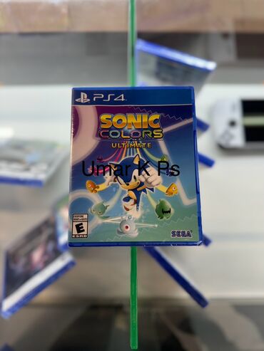 человек паук ps4: Sonic colors ultimate Игры на ps Ps игры Видео игры Игровые диски