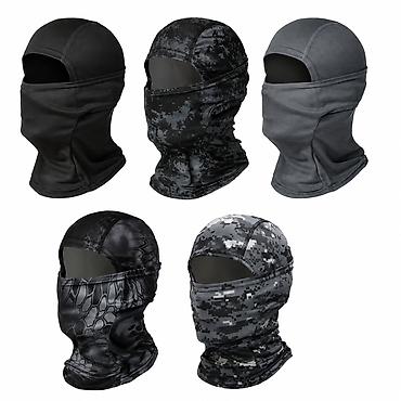 Головные уборы: Балаклава, Новый, цвет - Черный, One size — 1