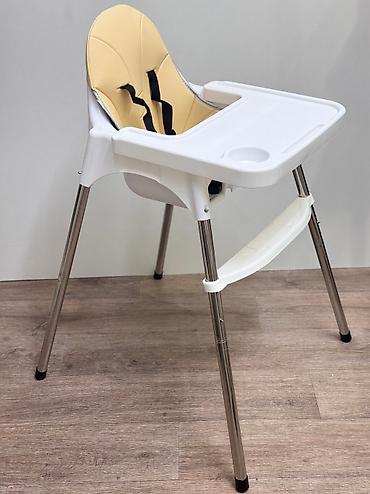 Стульчики для кормления: Продаются новые стульчики для кормления. Съемный чехол . Два уровня — 5