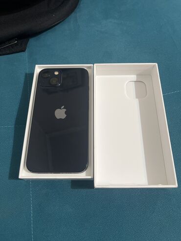 айфон 13 копия: IPhone 13, Б/у, 128 ГБ, Midnight, Коробка, 88 %