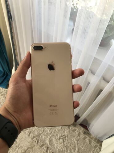 apple 15 pro max цена бишкек: IPhone 8 Plus, Б/у, 64 ГБ, 76 %