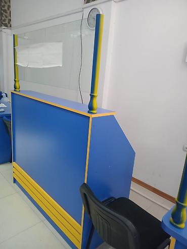 Ofis dəst mebeli: Ofis mebelləri dəsti - 3 nəfərlik qara rəngli dəri/kilkote divan - — 6