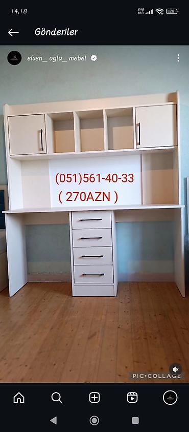 stol ayaqları: Düz masa, Stulsuz, Polkalı, Siyirməli, Rusiya, Mat laminat — 2
