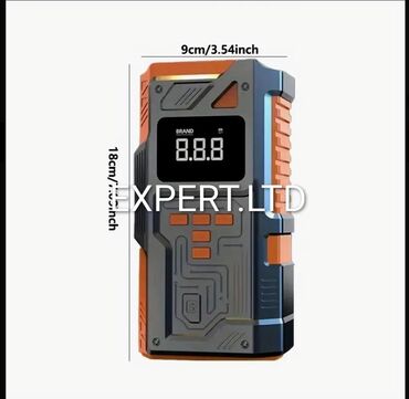 Şin, disk və təkərlər üçün digər aksessuarlar: Avtomobil üçün (2-si 1-də) Jump Starter və Kompressor. Xüsusiyyətlər — 9