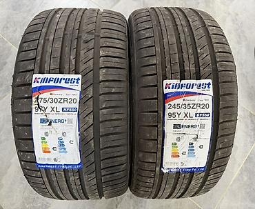 racing dynamics: Летние UHP-шины Kinforest KF550, комплект разной ширины (для — 1