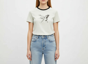 t shirty bawełniane supima: T-shirt damski, rozmiar S