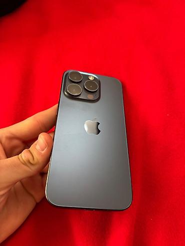 Уюлдук телефондор жана аксессуарлар: IPhone 15 Pro, Колдонулган, 1 ТБ, Көк, Заряддоочу түзүлүш, Каптама, 81 % — 3