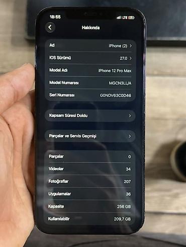 Мобильные телефоны: IPhone 12 Pro Max, 256 ГБ, Pacific Blue — 4