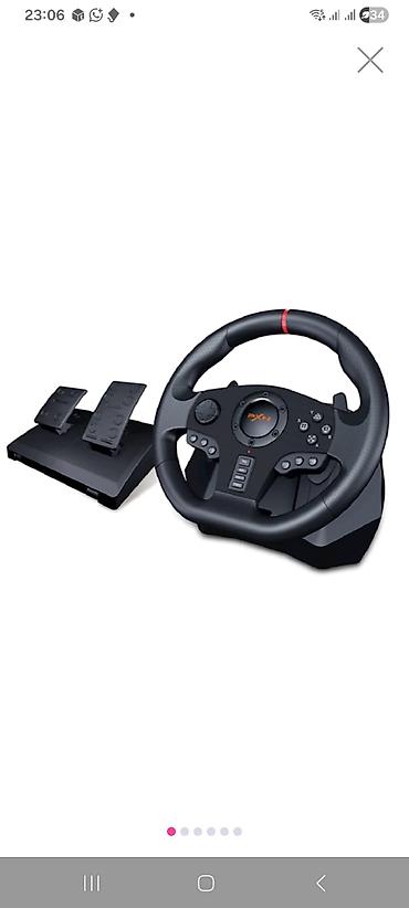 pxn v99: PXN sükan və pedallar dəsti – yarış oyunları üçün tam həll - 270° — 3