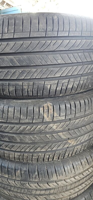 Шины: Шины 225 / 55 / R 16, Лето, Б/у, Пара, Легковые, Корея, Hankook