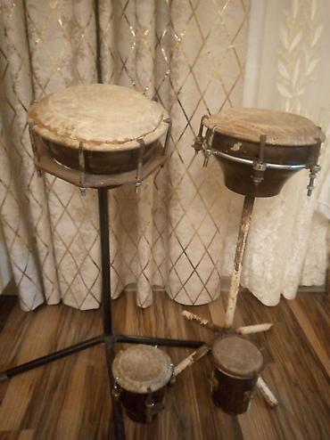 bongo: Musiqi aləti dəsti – 4 ədəd zərb aləti və dayaq ayaqları Tərkibi: - 2 — 2