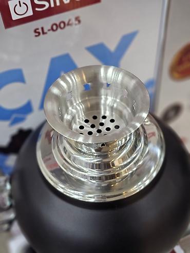 semaver: Elektrikli samovar silver model: sl-0045 elektri̇k semaver 4l — 5