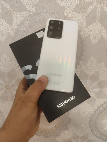 samsun a72: Samsung Galaxy S20 Ultra, 128 ГБ, цвет - Белый, Сенсорный, Отпечаток пальца, Две SIM карты