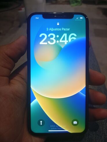 ssd disk qiymeti: IPhone X, 64 GB, Black Titanium, Qırıq, Simsiz şarj