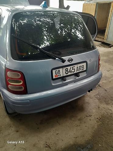 Унаа сатуу: Nissan Micra: 2001 г., 1.3 л, Автомат, Бензин, Хетчбек — 3