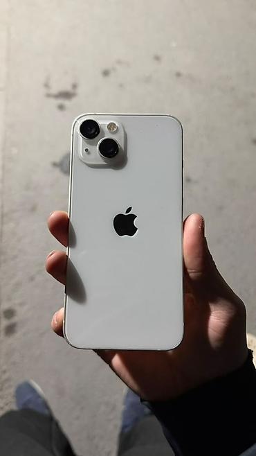 pixel 10: IPhone 13, Б/у, 128 ГБ, Белый, Зарядное устройство, 80 % — 1
