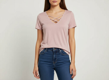 t shirty z napisem damskie: BODY FLIRT, Футболка жіноча, розмір S