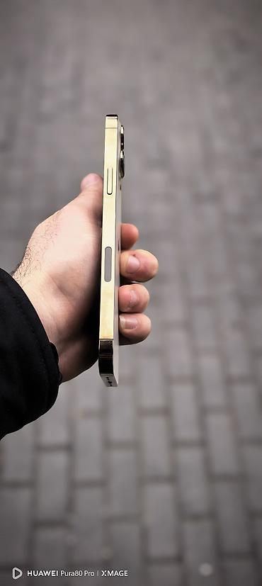 iphone 70: IPhone 13 Pro Max, 256 GB, Matte Gold, Sənədlərlə, Face ID, Zəmanət — 6